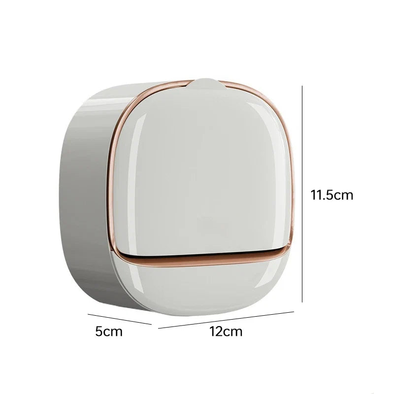 Soap Holder with drainage tray for Shower Wall, Soap Dish for Shower/Kitchens/Bathroom