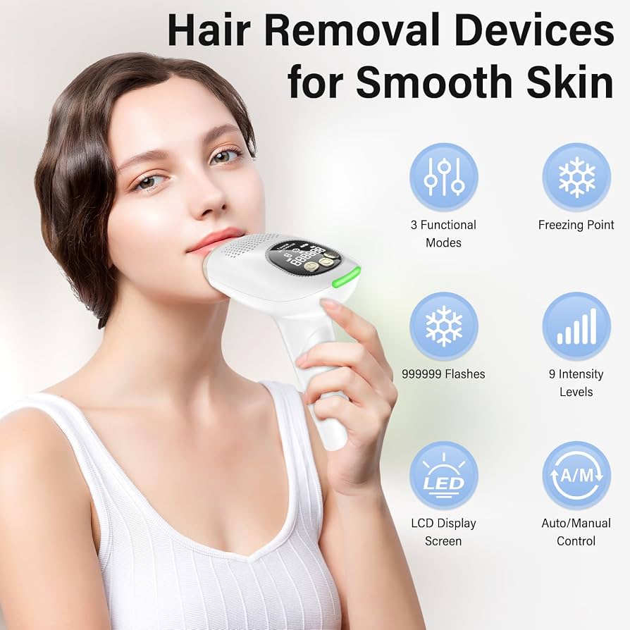 IPL Digital Laser Hair Removal Device with Auto Flash