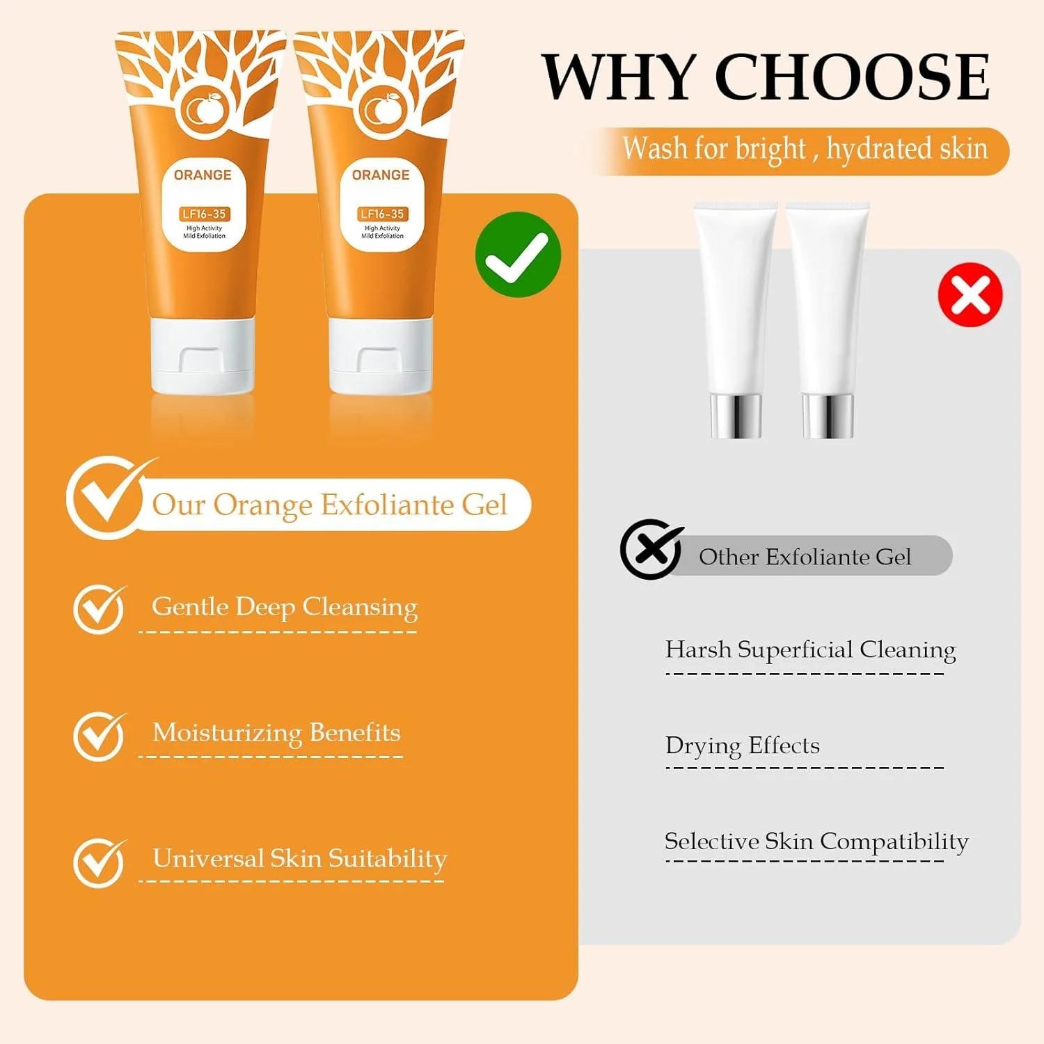 Orange Enzyme Exfoliating Gel