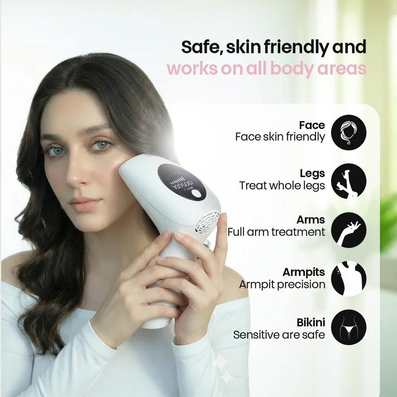 IPL Digital Laser Hair Removal Device with Auto Flash