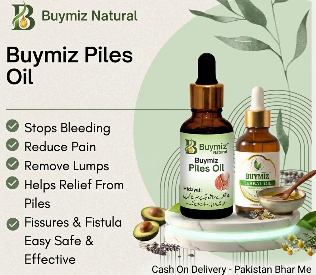 BUYMIZ Piles Relief Herbal Oil