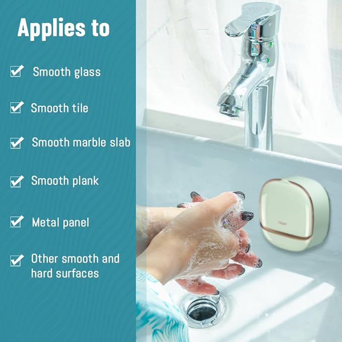 Soap Holder for Shower Wall, Soap Dish for Shower/Kitchens/Bathroom