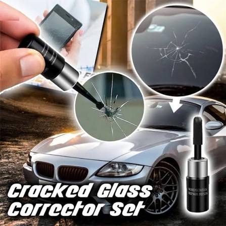 Glass Crack Nano Repair Fluid | For Car Windshield